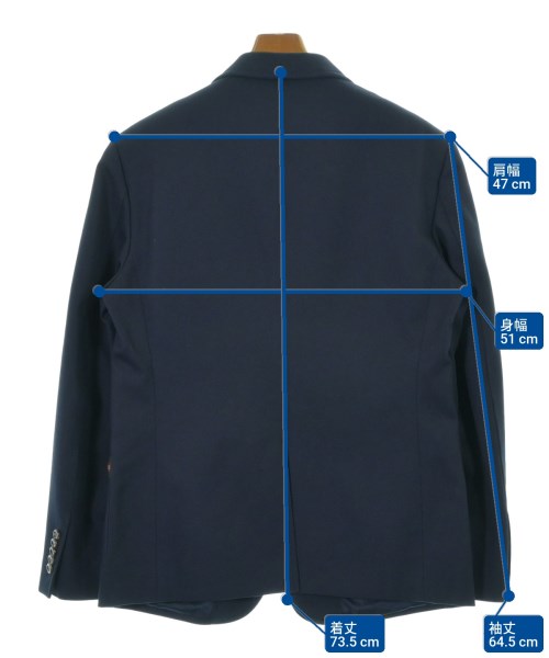 GUCCI（グッチ）テーラードジャケット 紺 サイズ:52(XXL位) メンズ/2200538237017