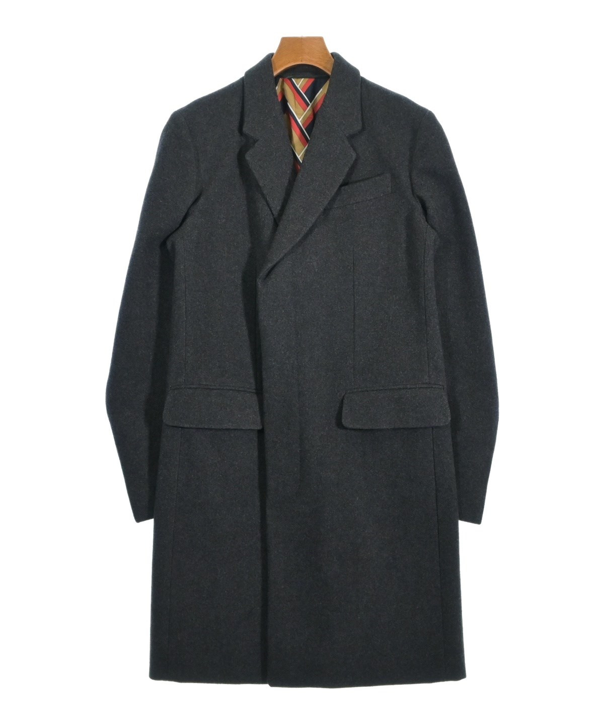 GUCCI（グッチ）ステンカラーコート グレー サイズ:46(M位) メンズ