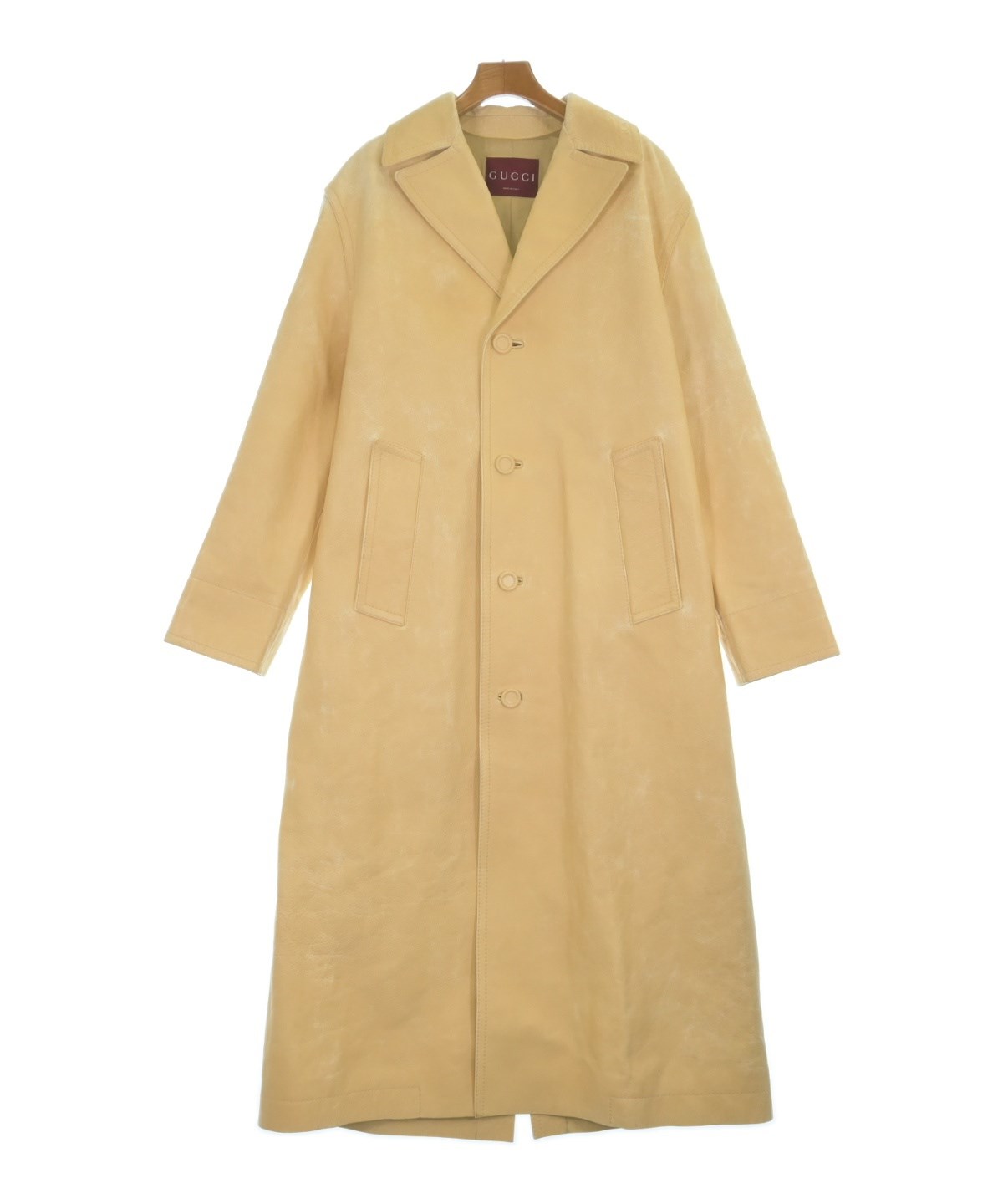 【正規品】グッチ　ジャケット　春コート GUCCI（グッチ）その他 黄 サイズ:F レディース/2200595332014 |【公式