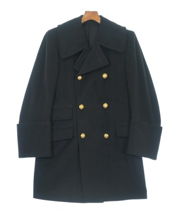 【美品】GUCCI ピーコート 高級 イタリア製 48R 黒 美品】GUCCI ピーコート 高級 イタリア製 48R 黒