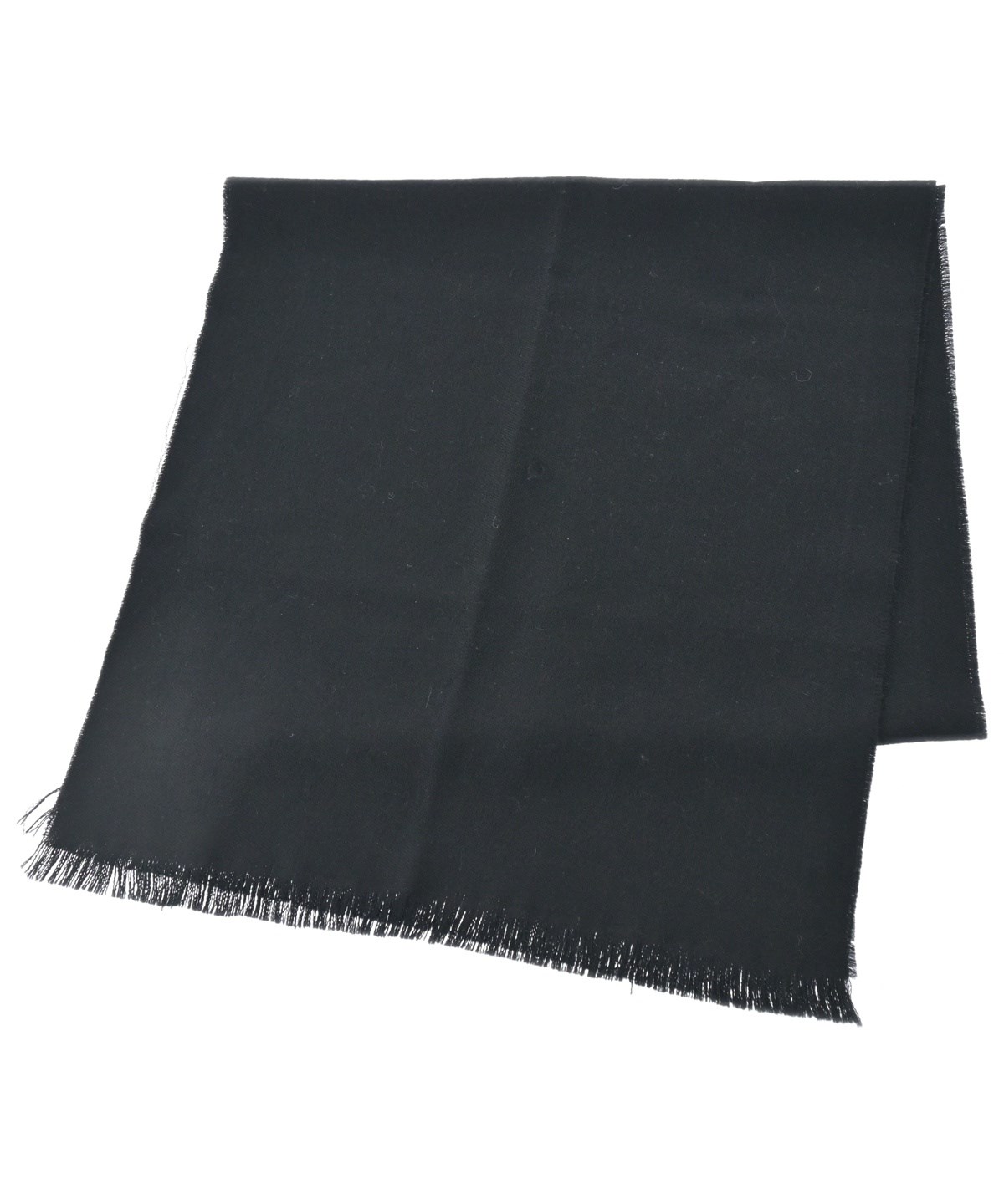 GUCCI カシミヤ マフラー 黒 GUCCI（グッチ）マフラー 黒 サイズ:- レディース/2200596226046