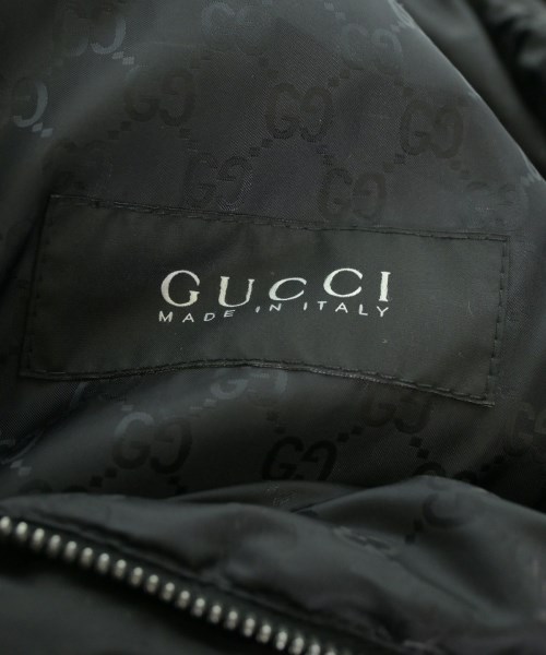 GUCCI（グッチ）ダウンジャケット/ダウンベスト 黒 サイズ:44(S位) メンズ/2200592871035