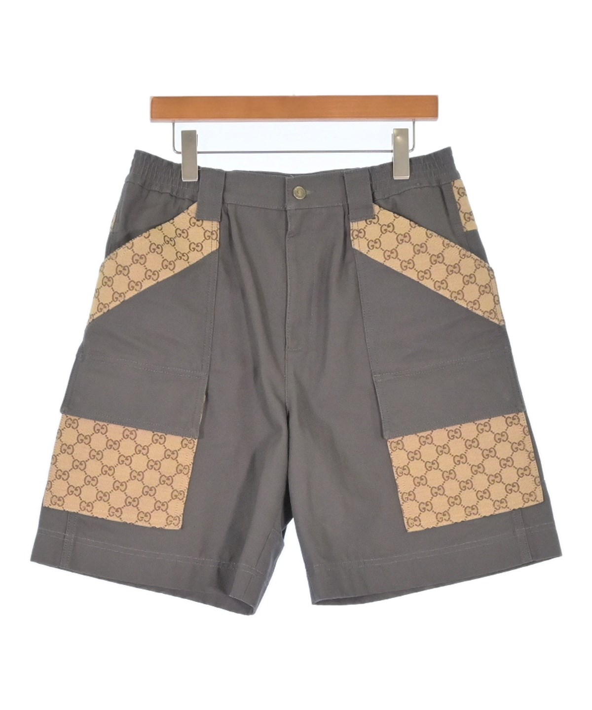 GUCCI（グッチ）ショートパンツ グレー サイズ:46(M位) メンズ