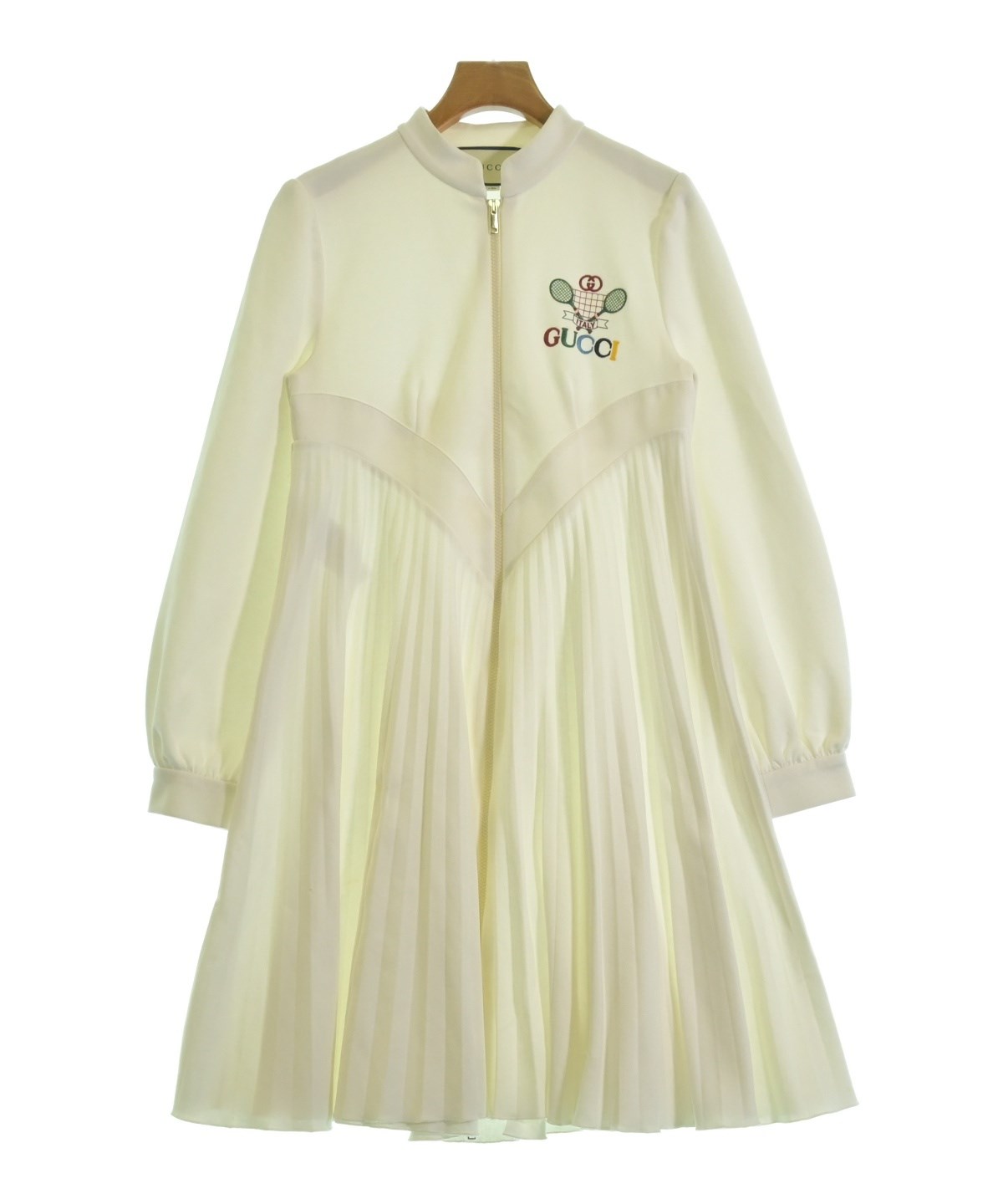 GUCCI（グッチ）ワンピース 白 サイズ:S レディース/2200597881046