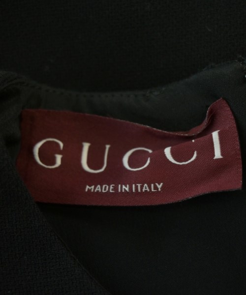 GUCCI（グッチ）ワンピース 黒 サイズ:38(S位) レディース/2200598614049