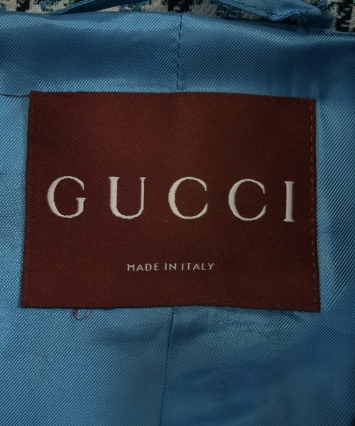 GUCCI（グッチ）ステンカラーコート 青 サイズ:36(XS位) レディース/2200598614056