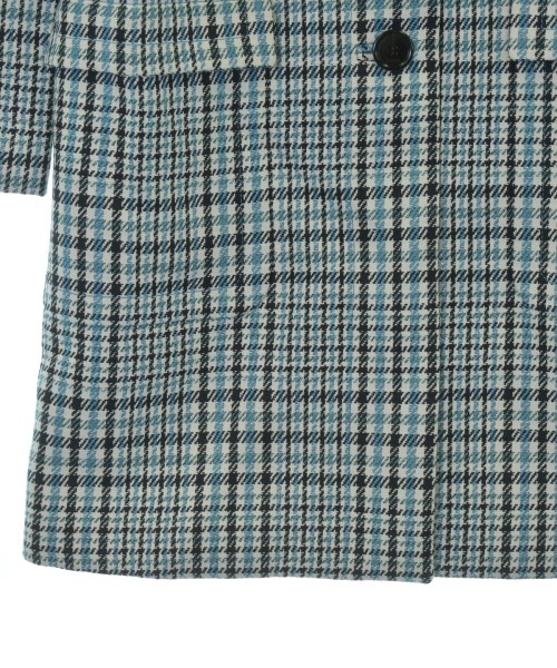 GUCCI（グッチ）ステンカラーコート 青 サイズ:36(XS位) レディース/2200598614056