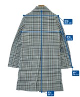 GUCCI（グッチ）ステンカラーコート 青 サイズ:36(XS位) レディース/2200598614056