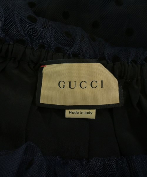 GUCCI（グッチ）ワンピース 紺 サイズ:36(XS位) レディース/2200598614087
