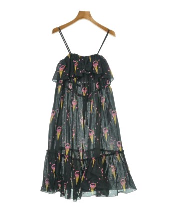 GUCCI（グッチ）ワンピース 黒 サイズ:36(XS位) レディース