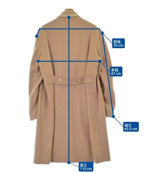 GUCCI（グッチ）チェスターコート ベージュ サイズ:44(S位) メンズ/2200528337048