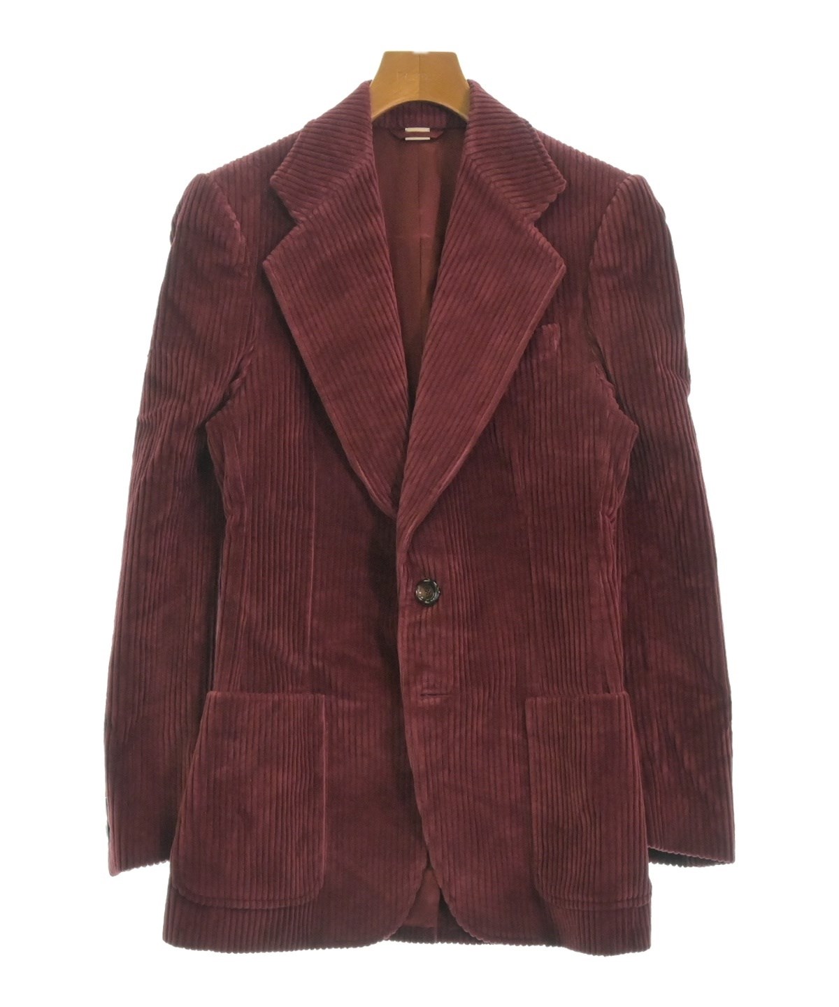 GUCCI（グッチ）テーラードジャケット 赤 サイズ:44(S位) メンズ