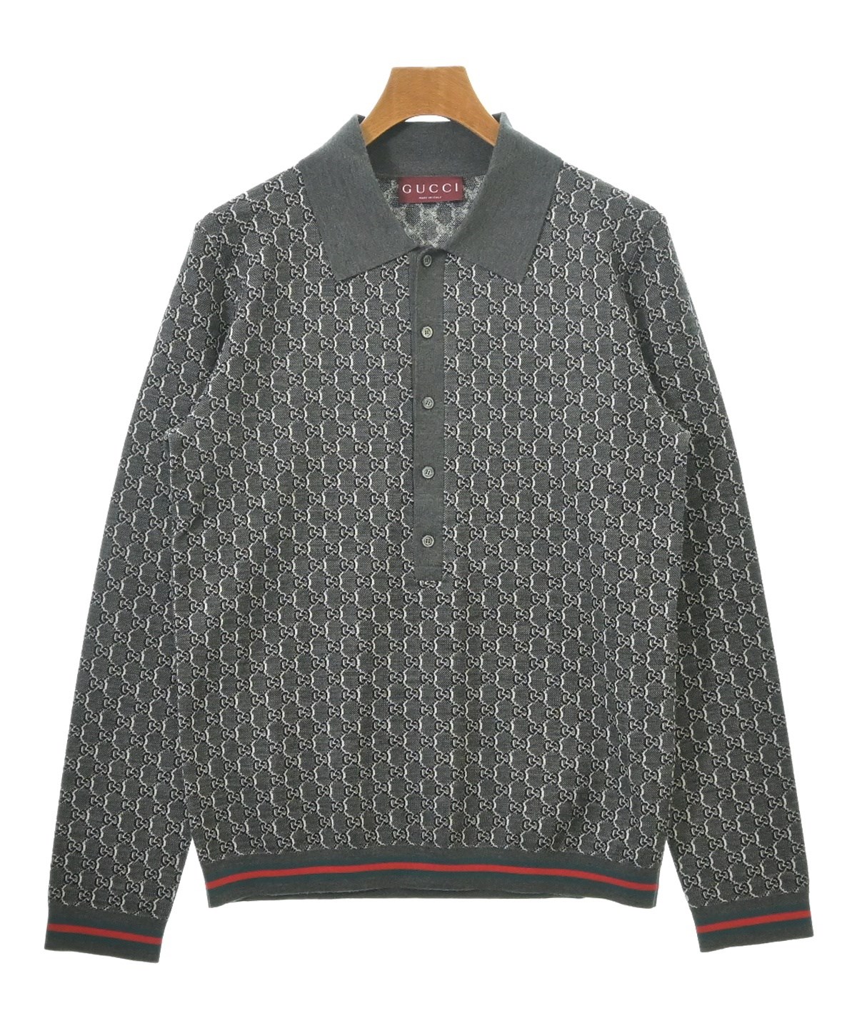 GUCCI ニット・セーター グレー S 【公式通販】