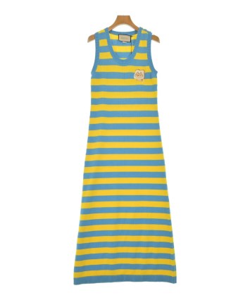 GUCCI（グッチ）ワンピース 黄 サイズ:S レディース/2200580677458