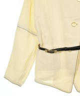 GUCCI（グッチ）ノーカラージャケット ベージュ サイズ:44(L位) レディース/2200584129083