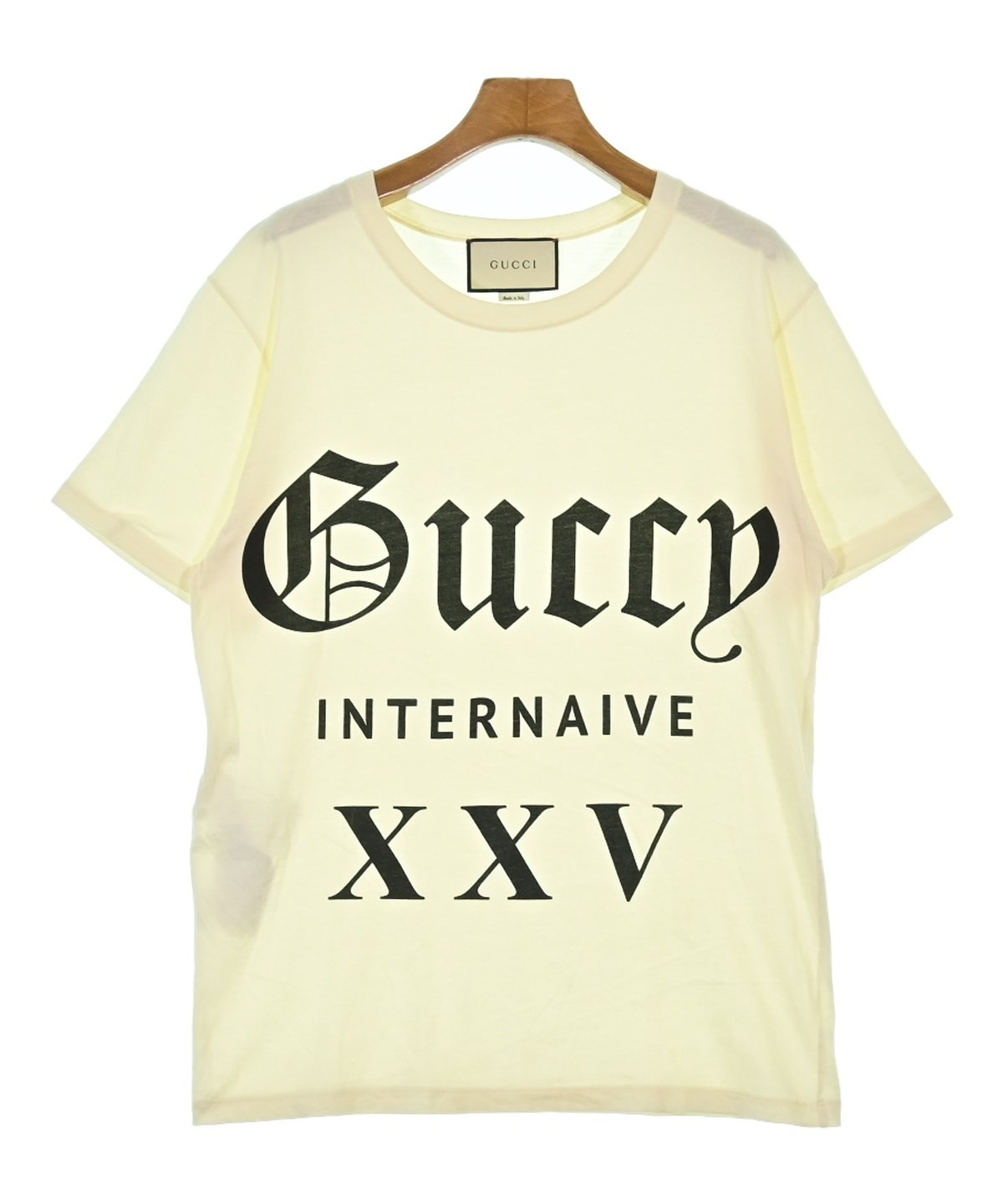 GUCCI トップス　未使用　XS GUCCI（グッチ）Tシャツ・カットソー 白 サイズ:XS レディース
