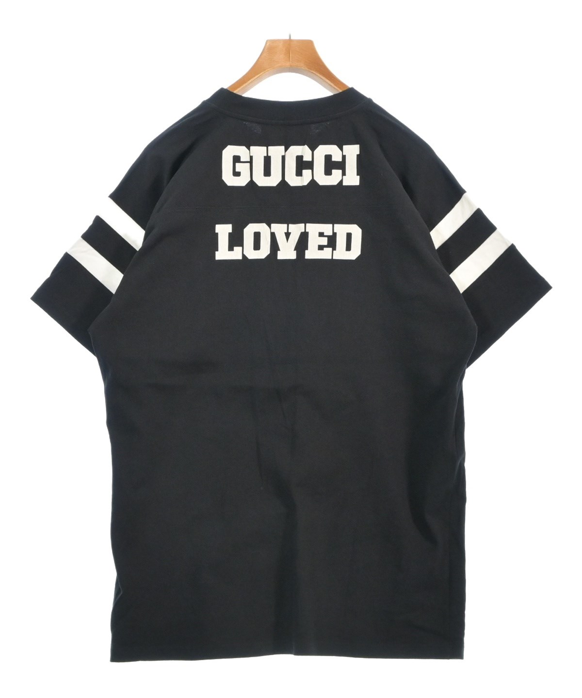 GUCCI グッチ Tシャツ・カットソー 黒 L 4103625E0104 GUCCI - GUCCI グッチ Tシャツ・カットソー S 黒 【古着】【中古