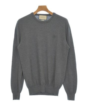 GUCCI グッチ フレアスリーブ ニット トップス グレー M GUCCI グッチ フレアスリーブ ニット トップス グレー M - メルカリ
