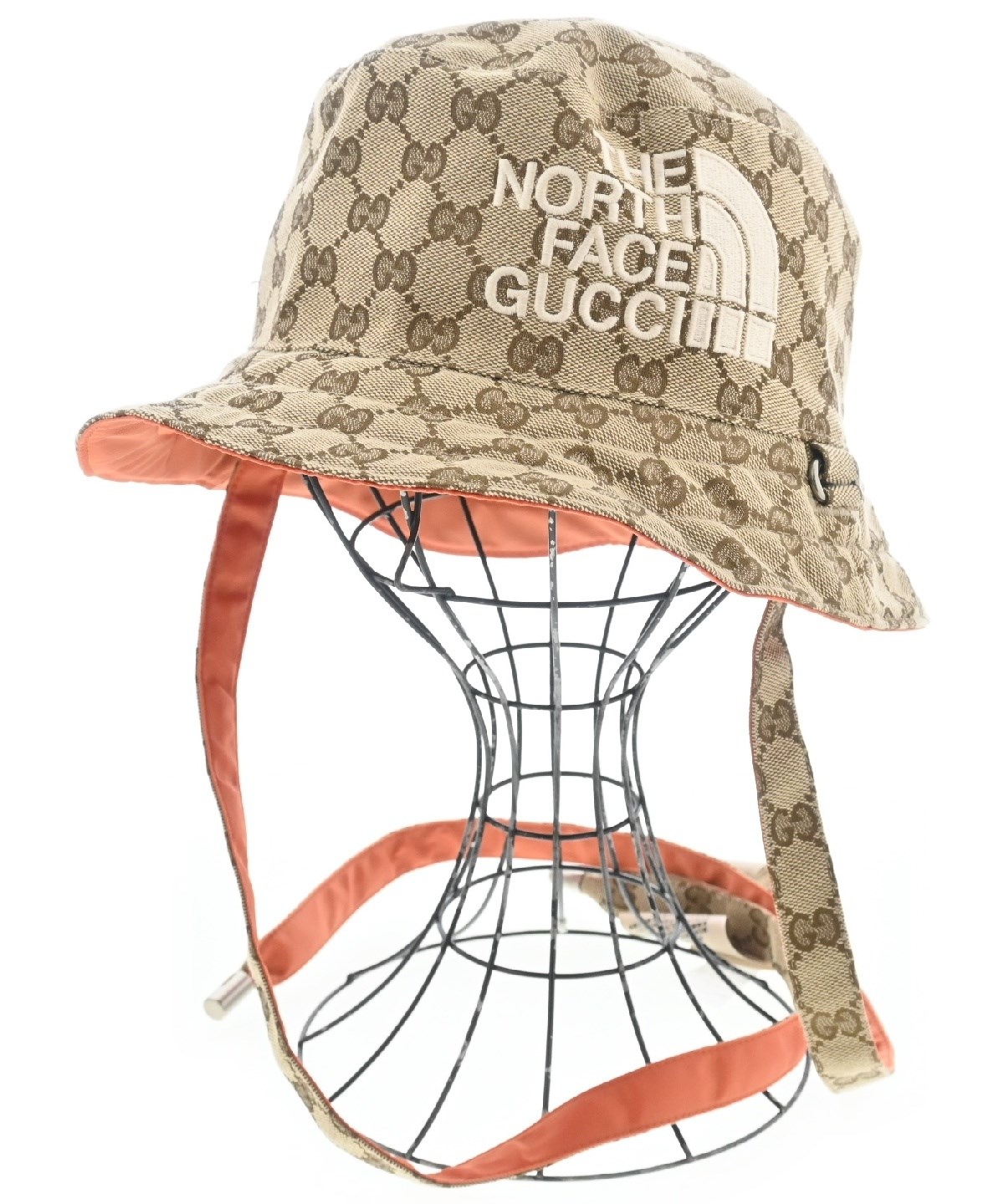 GUCCI（グッチ）ハット ベージュ サイズ:57 レディース/2200530611365
