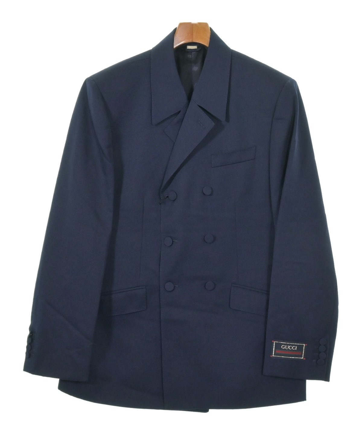 GUCCI（グッチ）テーラードジャケット 紺 サイズ:50(XL位