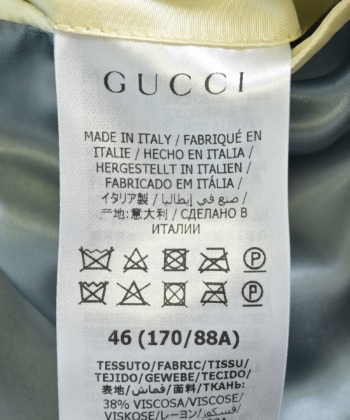 GUCCI（グッチ）テーラードジャケット 黒 サイズ:46(M位) メンズ/2200552726016