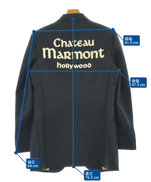 GUCCI（グッチ）テーラードジャケット 紺 サイズ:46(M位) メンズ/2200621707014