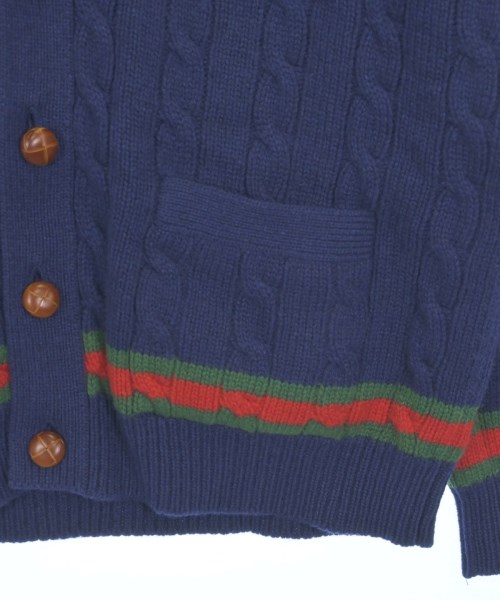GUCCI（グッチ）カーディガン 紺 サイズ:M メンズ/2200622274010