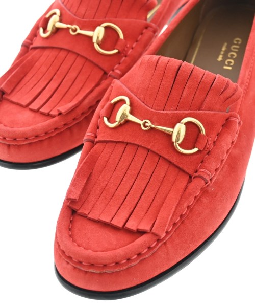 GUCCI（グッチ）ドレスシューズ/ローファー 赤 サイズ:EU37(23.5cm位) レディース/2200620929141