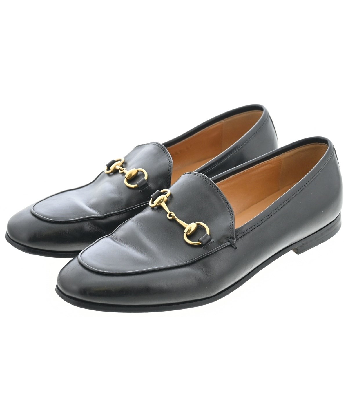 GUCCI 新品未使用 ドレスシューズ GUCCI（グッチ）ドレスシューズ/ローファー 黒 サイズ:EU37(23.5cm位