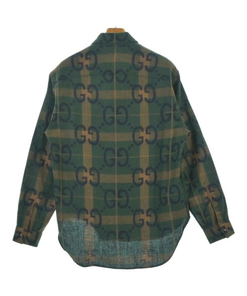 GUCCI（グッチ）カジュアルシャツ 緑 サイズ:46(M位) メンズ/2200622487014