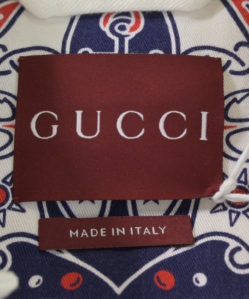 GUCCI（グッチ）デニムジャケット 白 サイズ:48(L位) メンズ/2200622487021