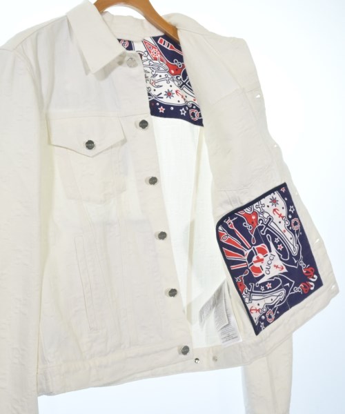 GUCCI（グッチ）デニムジャケット 白 サイズ:48(L位) メンズ/2200622487021