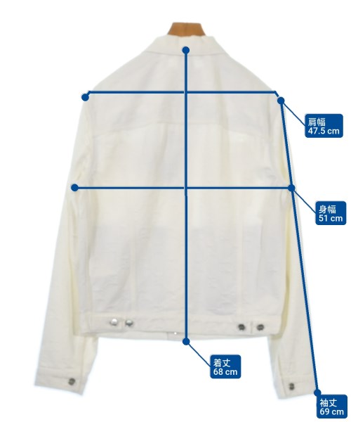 GUCCI（グッチ）デニムジャケット 白 サイズ:48(L位) メンズ/2200622487021