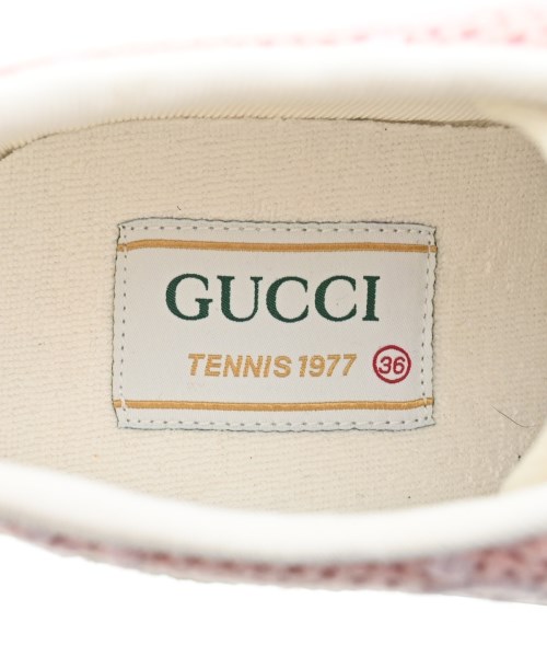 GUCCI（グッチ）スニーカー ピンク サイズ:EU36(22.5cm位) レディース/2200622487083