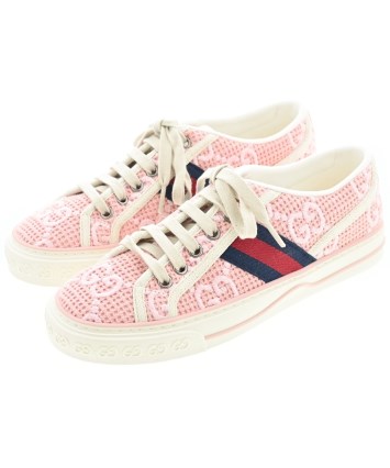 ☆専用☆GUCCI ピンク ウェッジソール シューズ　36 GUCCI（グッチ）スニーカー ピンク サイズ:EU36(22.5cm位) レディース
