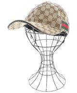 GUCCI（グッチ）キャップ ベージュ サイズ:S レディース/2200621646016