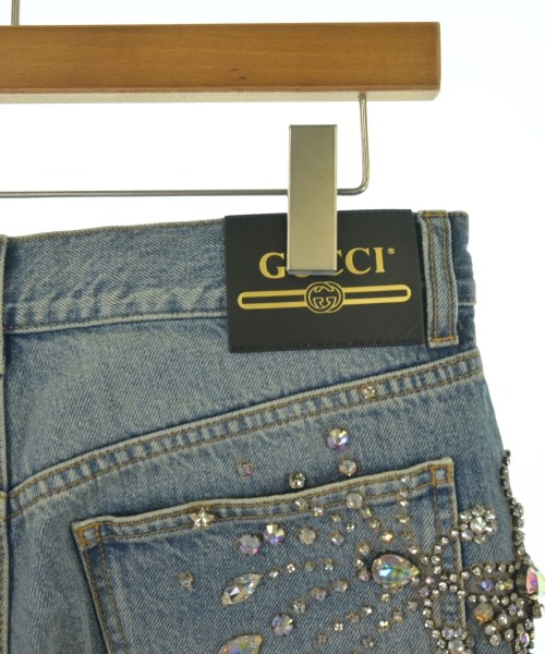 GUCCI（グッチ）ショートパンツ 青 サイズ:32(L位) メンズ/2200623413036