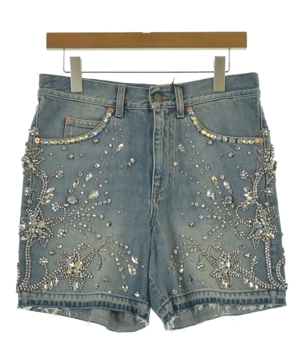 GUCCI（グッチ）ショートパンツ 青 サイズ:32(L位) メンズ