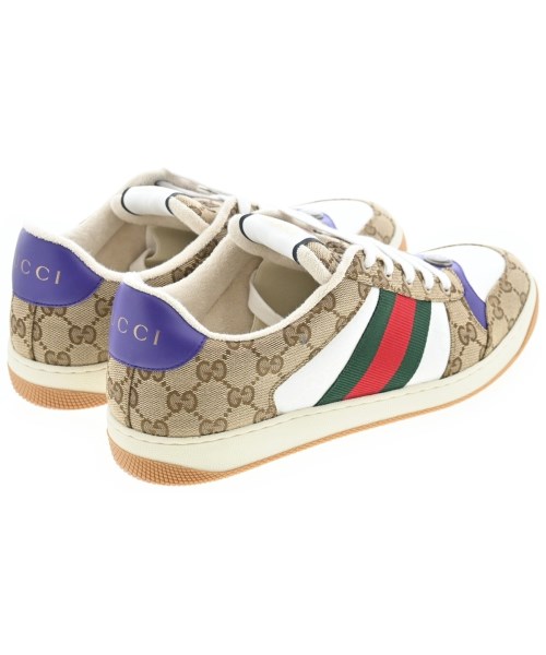 GUCCI（グッチ）スニーカー ベージュ サイズ:UK9(27.5cm位) メンズ/2200623413043