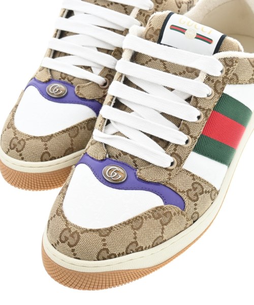 GUCCI（グッチ）スニーカー ベージュ サイズ:UK9(27.5cm位) メンズ/2200623413043