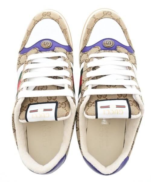 GUCCI（グッチ）スニーカー ベージュ サイズ:UK9(27.5cm位) メンズ/2200623413043