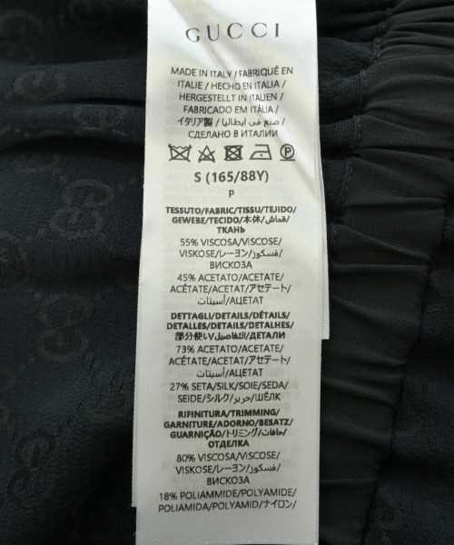 GUCCI（グッチ）ワンピース 黒 サイズ:S レディース/2200623526033