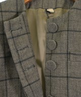 GUCCI（グッチ）ノーカラージャケット 茶 サイズ:38(S位) レディース/2200623526057