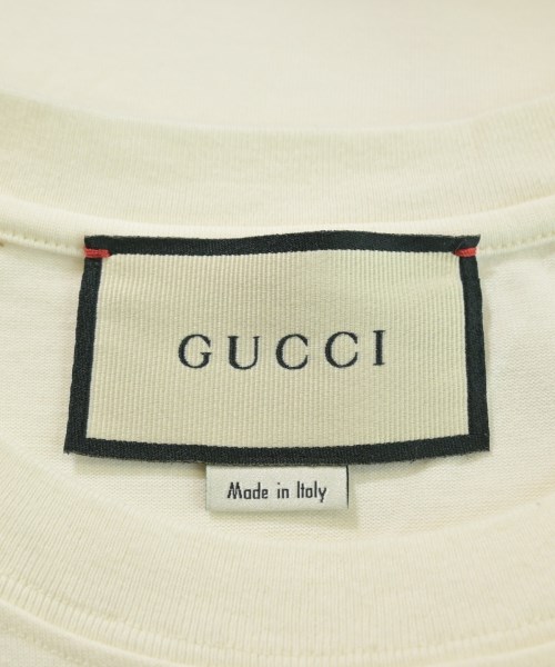 GUCCI（グッチ）Tシャツ・カットソー 白 サイズ:M メンズ/2200613309257
