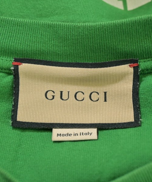 GUCCI（グッチ）Tシャツ・カットソー 緑 サイズ:M メンズ/2200613309264