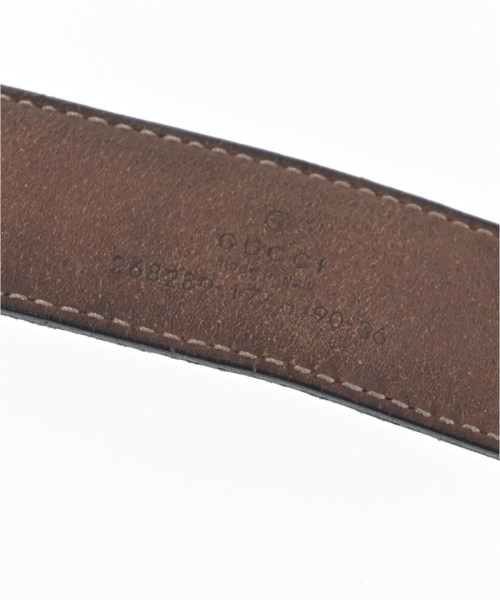 GUCCI（グッチ）ベルト 黒 サイズ:90 レディース/2200613309318
