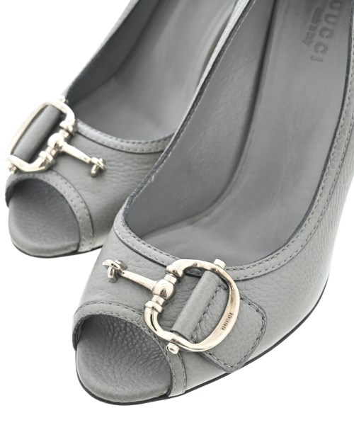 GUCCI（グッチ）パンプス グレー サイズ:EU37(23.5cm位) レディース/2200623321218