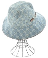 GUCCI（グッチ）ハット 青 サイズ:L メンズ/2200623928011