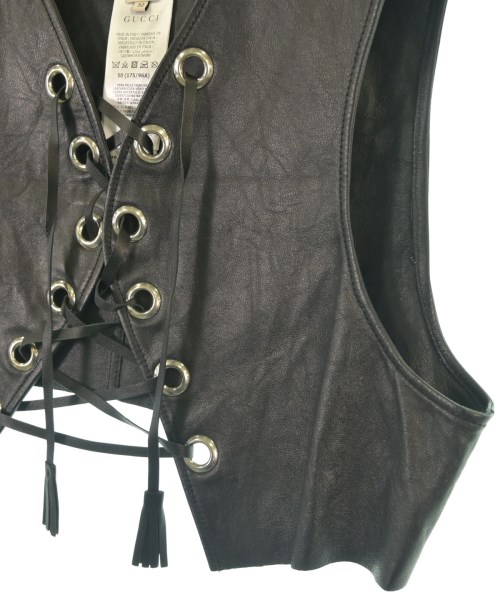 GUCCI（グッチ）カジュアルシャツ 黒 サイズ:50(XL位) メンズ/2200623928035