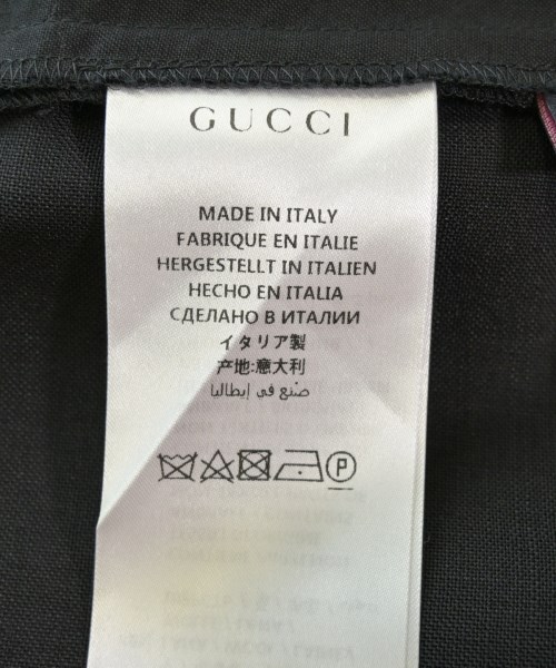 GUCCI（グッチ）スラックス 黒 サイズ:46(M位) メンズ/2200623928059
